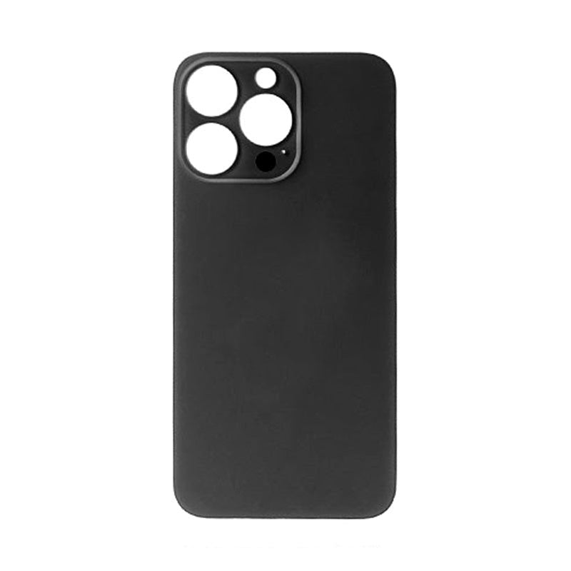 Back Glass Black No Logo For iPhone 13Pro Max (Aftermarket Premium) - Wholesale phone repair part from Skyline Mobile NZ
